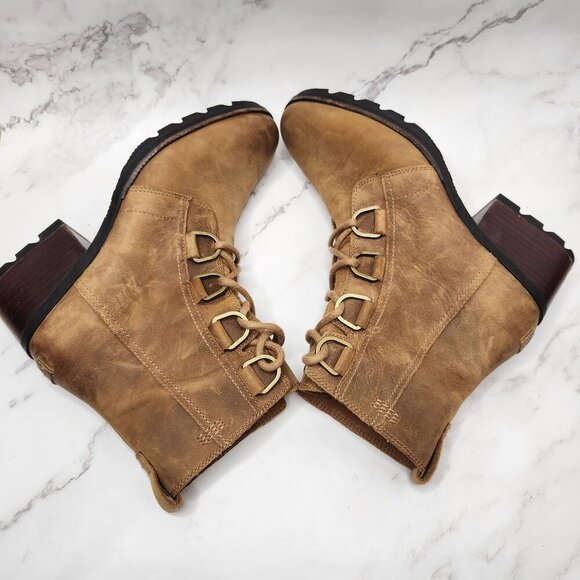 Sorel Brown Ankle Boots - Picture 6 of 8